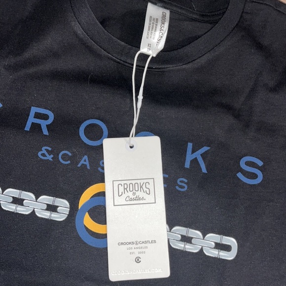 BNWT Crooks and Castles xsmall crop top - Picture 2 of 5